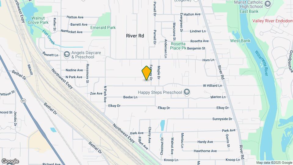 1055-1057 W Hilliard Ln Map and Location Details