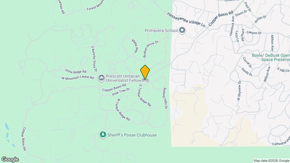 1796 Rolling Hills Dr Map and Location Details