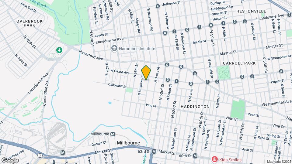 424 N 64th St Map and Location Details