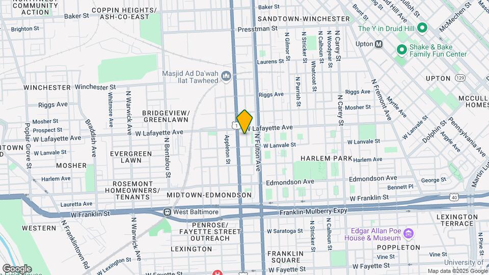 816 McKean Ave Map and Location Details