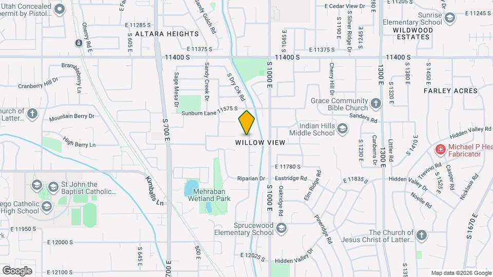 11680 E Dry Creek Rd Map and Location Details