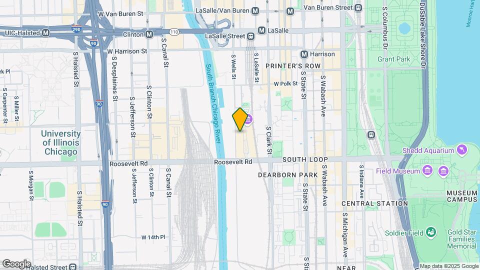 1135 S Delano Ct E, Unit W715 Mapa y Detalles de la Ubicación