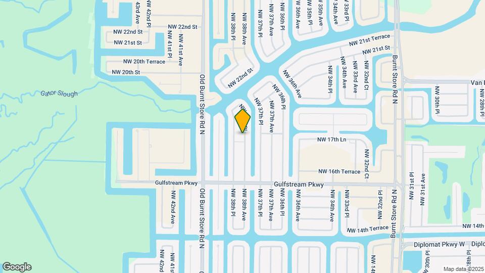 1704 NW 38th Ave Map and Location Details