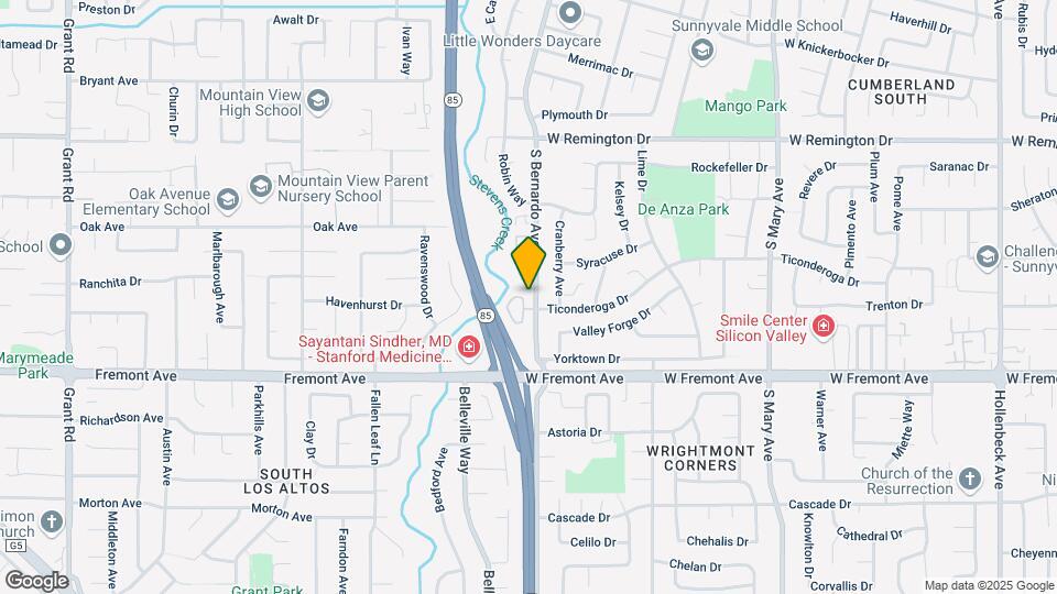 1219 Townsend Terrace Map and Location Details