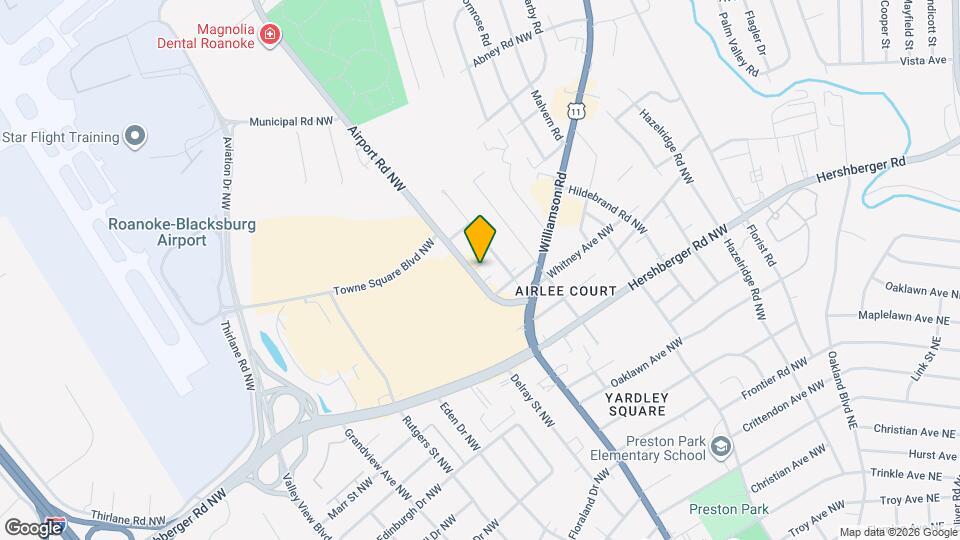 5125 Airport Rd NW Map and Location Details