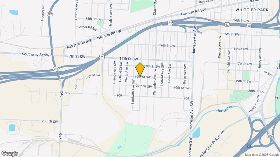 1905 Tanner Ave SW Map and Location Details