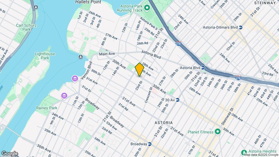 21-24 30th Ave Mapa y Detalles de la Ubicación