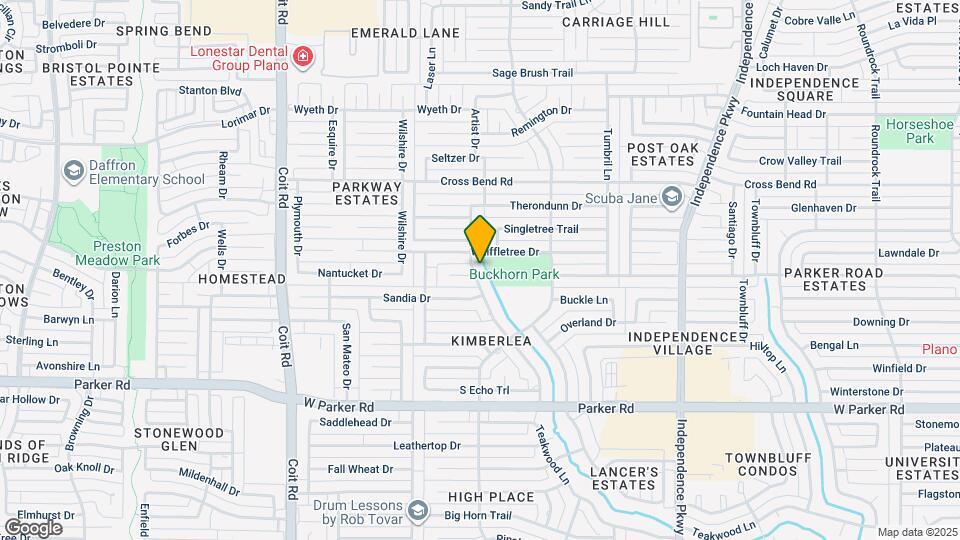 3524 Canoncita Ln Mapa y Detalles de la Ubicación