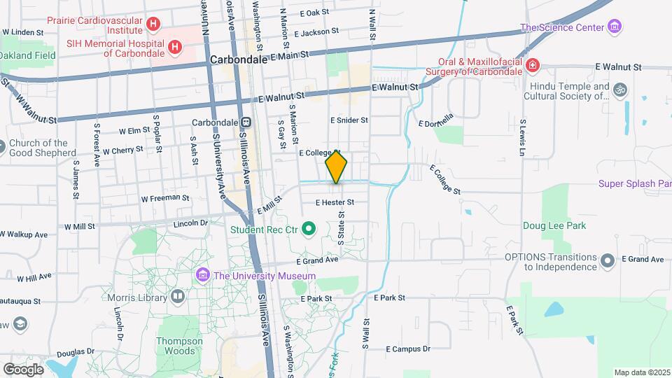 319 E Mill St Map and Location Details