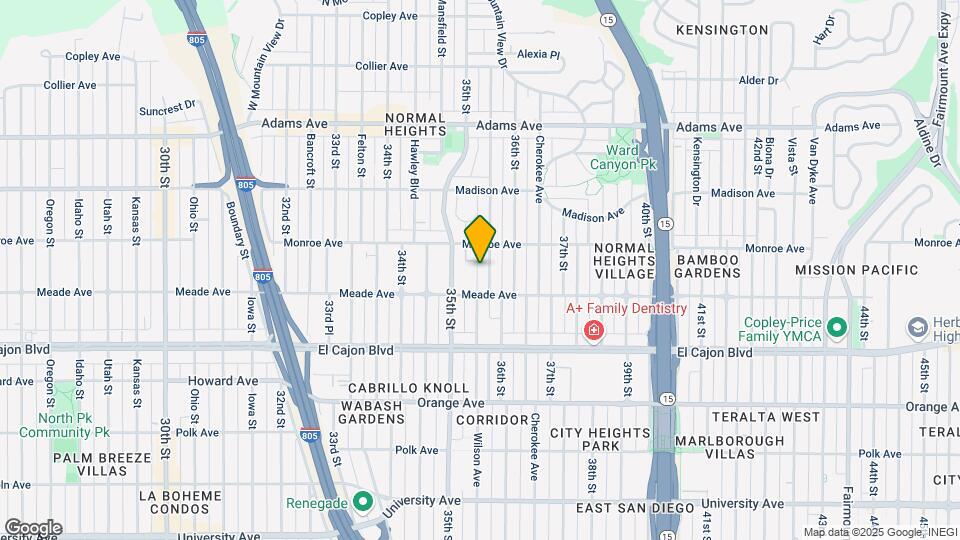 4450 Wilson Ave Mapa y Detalles de la Ubicación