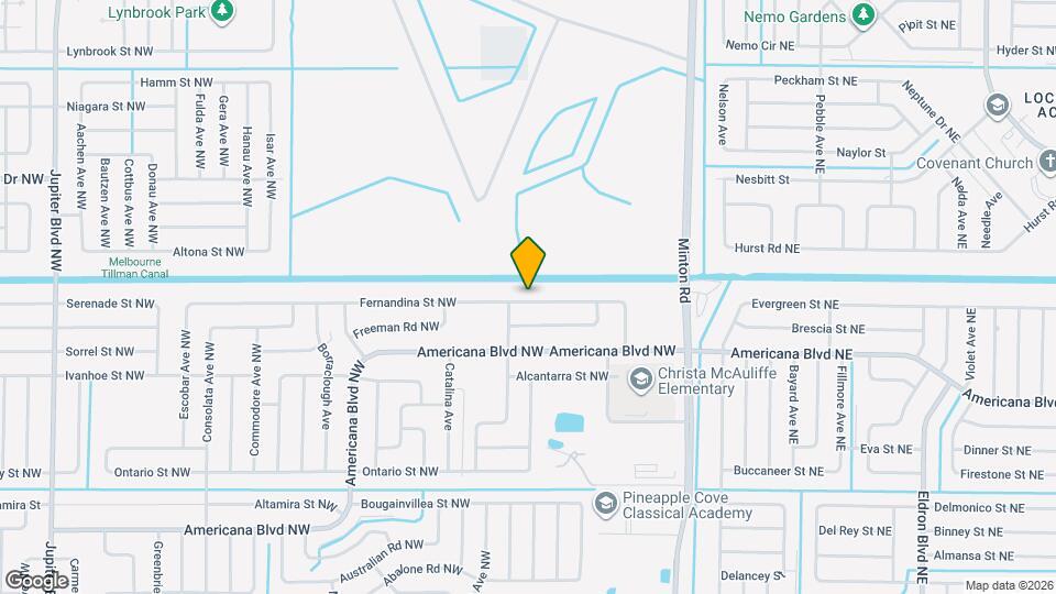 317 Fernandina St NW Map and Location Details
