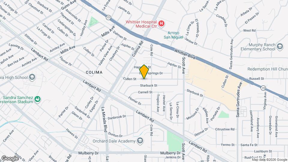 15042 Cullen St Map and Location Details