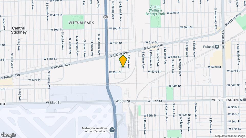 5249 S Kilpatrick Ave Map and Location Details