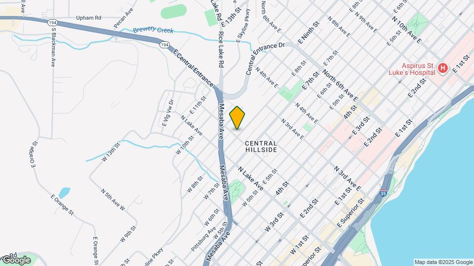 103 E 8th St, Unit 1 Map and Location Details