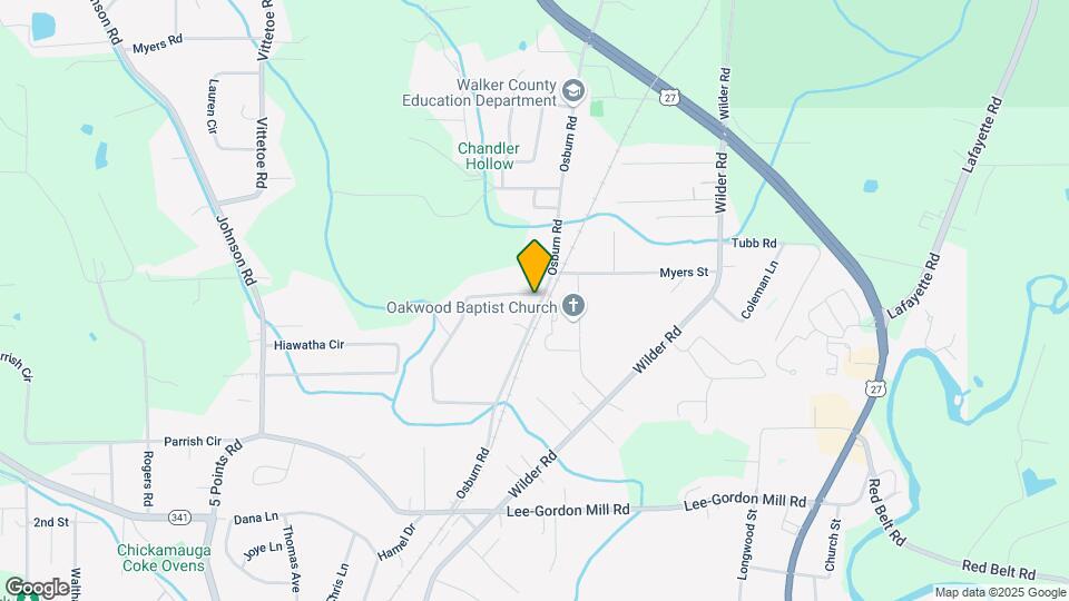 1332 Osburn Rd Map and Location Details