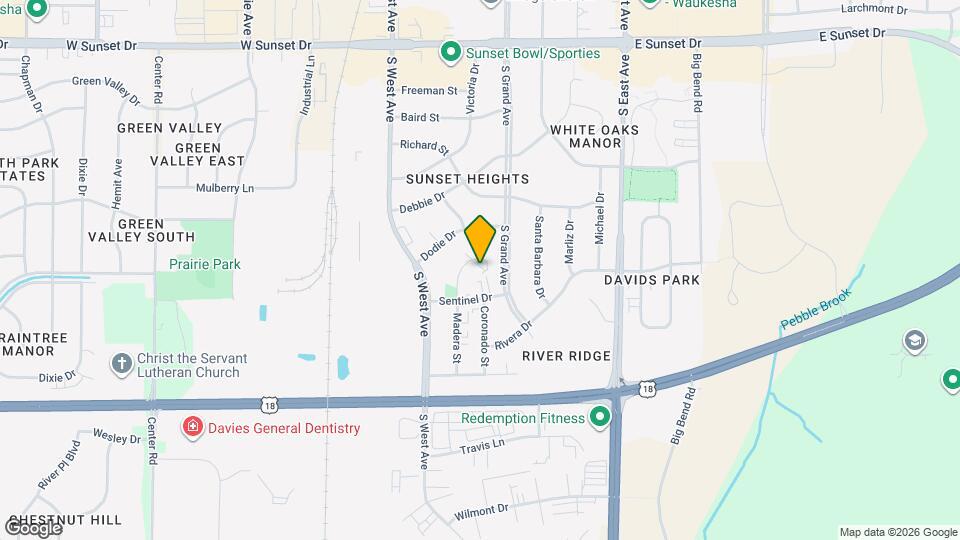 1917 Madera St Mapa y Detalles de la Ubicación