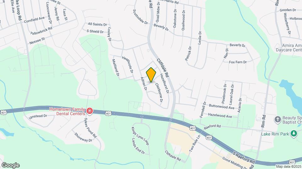 7872 Atmore Dr Map and Location Details