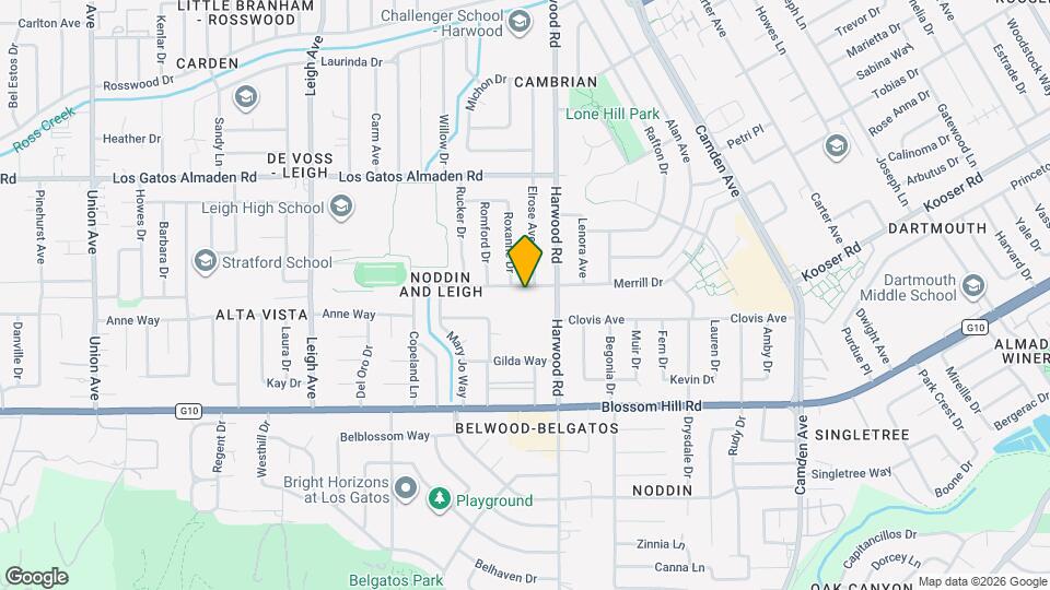 1762 Chevalier Dr Map and Location Details