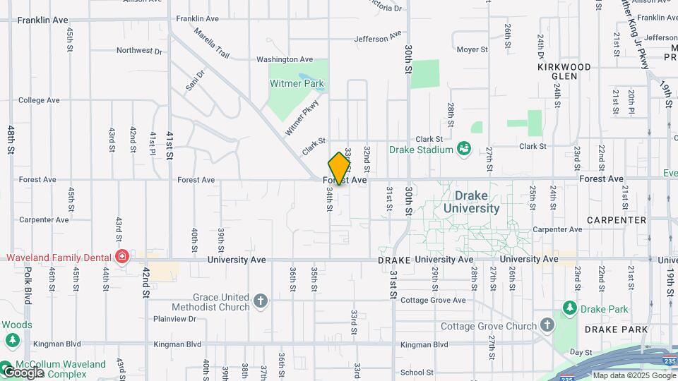 3407 Forest Ave Mapa y Detalles de la Ubicación