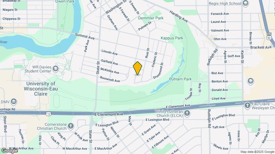 1721 Coolidge Ct Map and Location Details