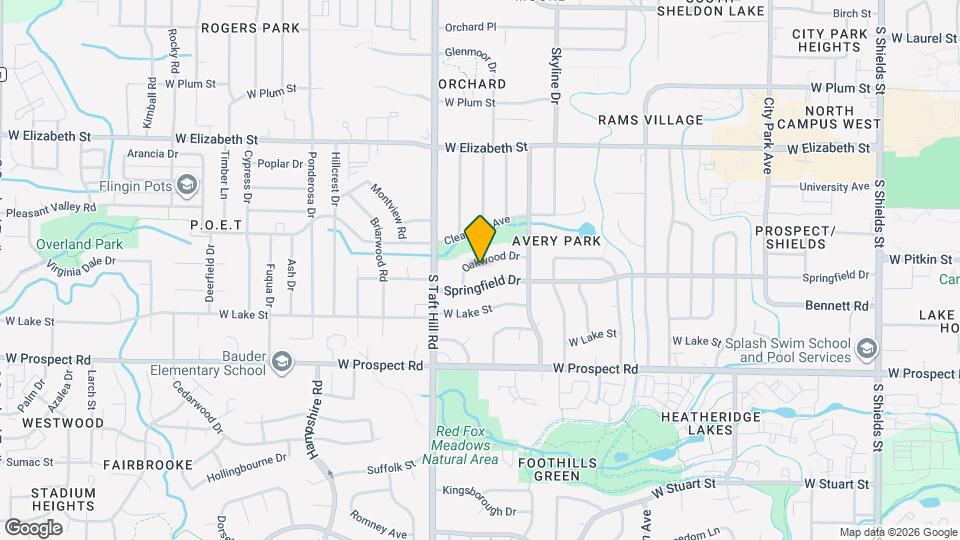 1933 Oakwood Dr Map and Location Details