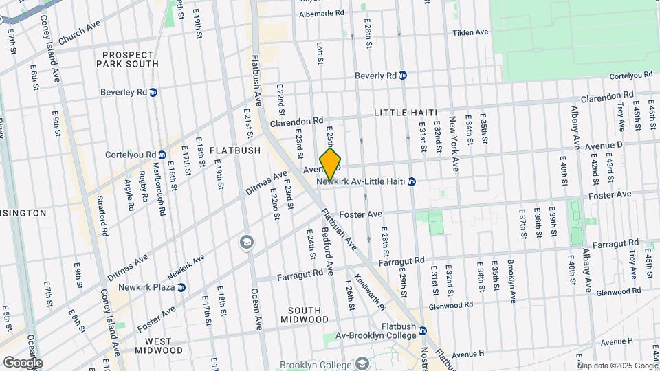 2413-2423 Newkirk Ave Map and Location Details