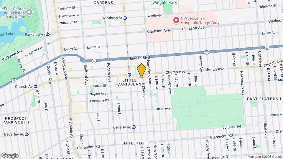 20 E 32nd St Map and Location Details