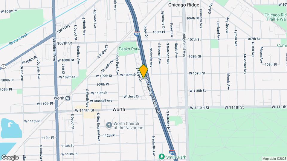 10911 S Lloyd Dr Mapa y Detalles de la Ubicación