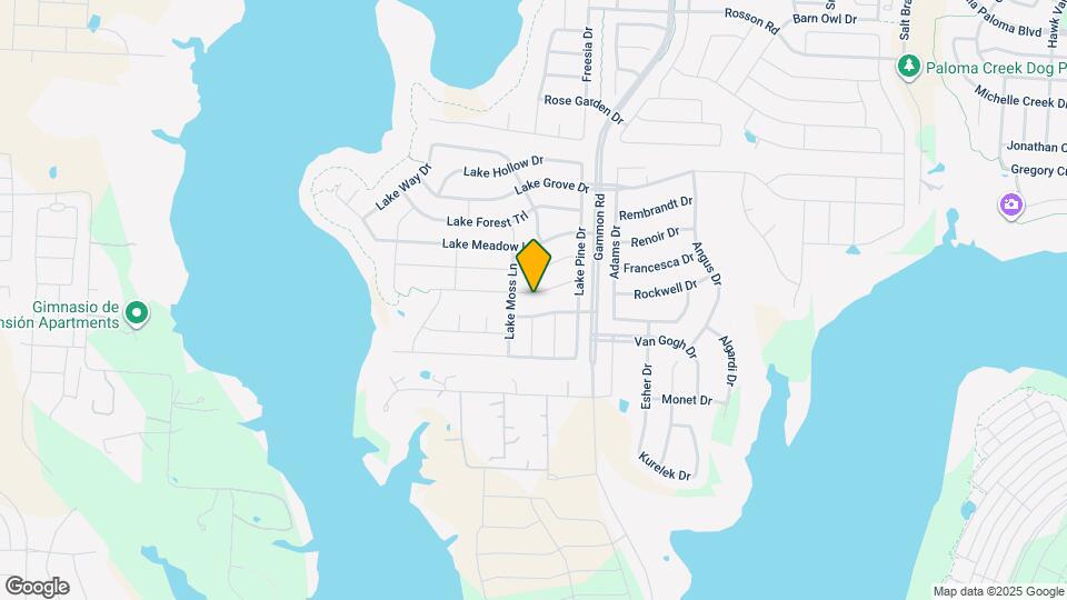 1016 Lake Cypress Ln Map and Location Details