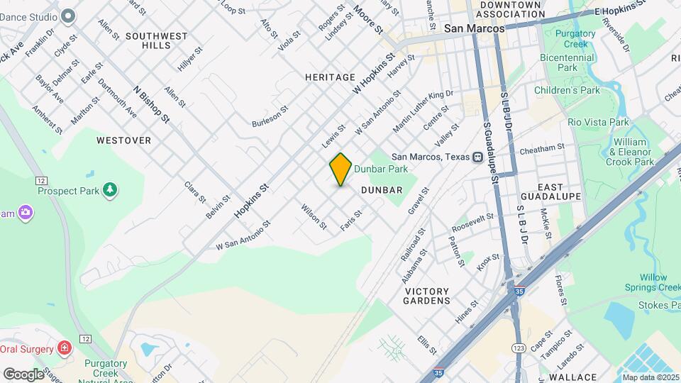 1017 W Martin Luther King Dr Map and Location Details