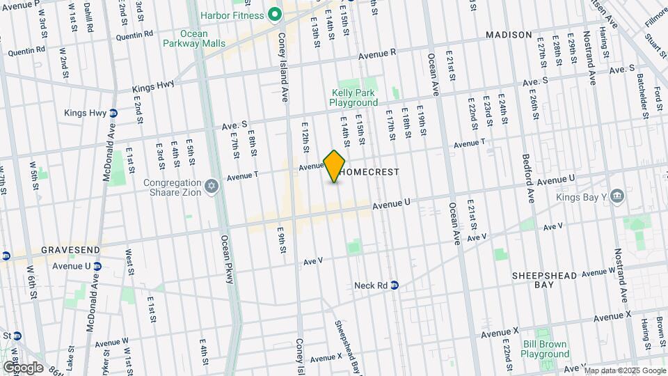 2044 E 13th St Mapa y Detalles de la Ubicación