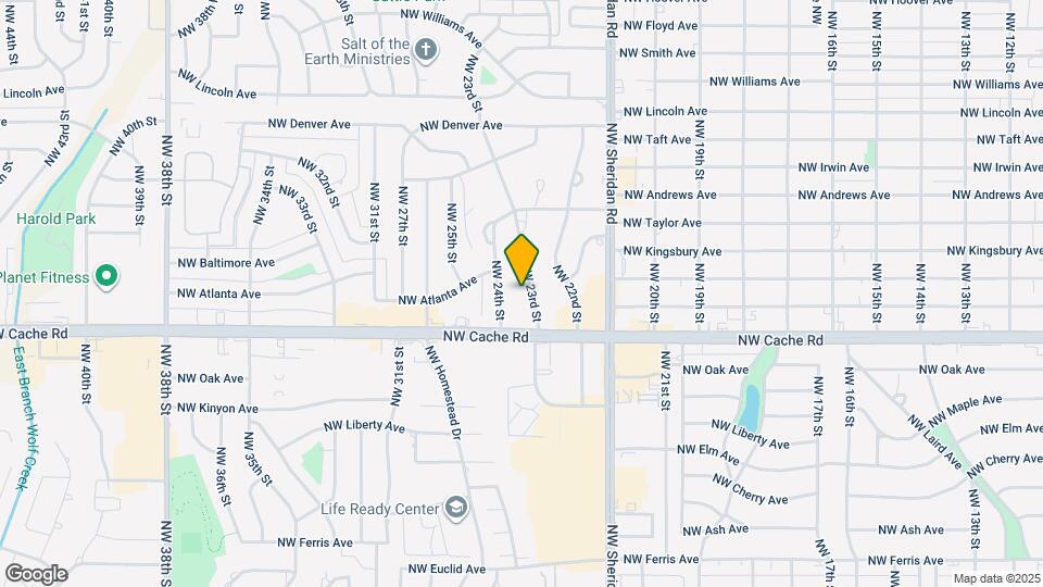 1416 NW 23rd St Map and Location Details