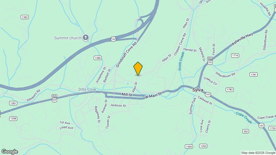 157 Allen St Map and Location Details