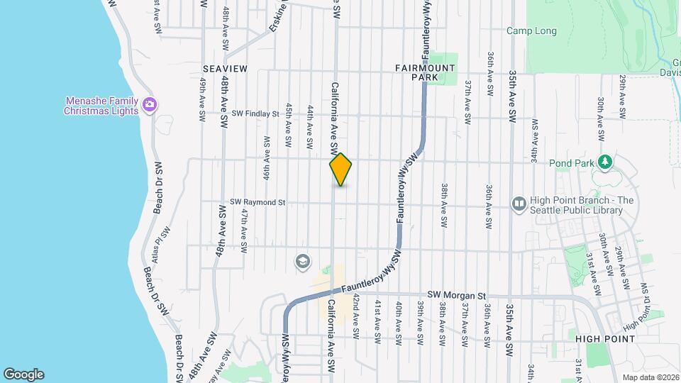 5942 California Ave SW Map and Location Details