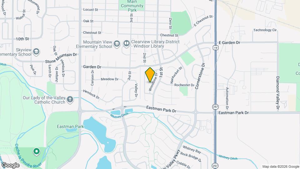 918 Woodbine Dr Map and Location Details