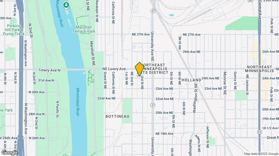 211 24th Ave NE Map and Location Details