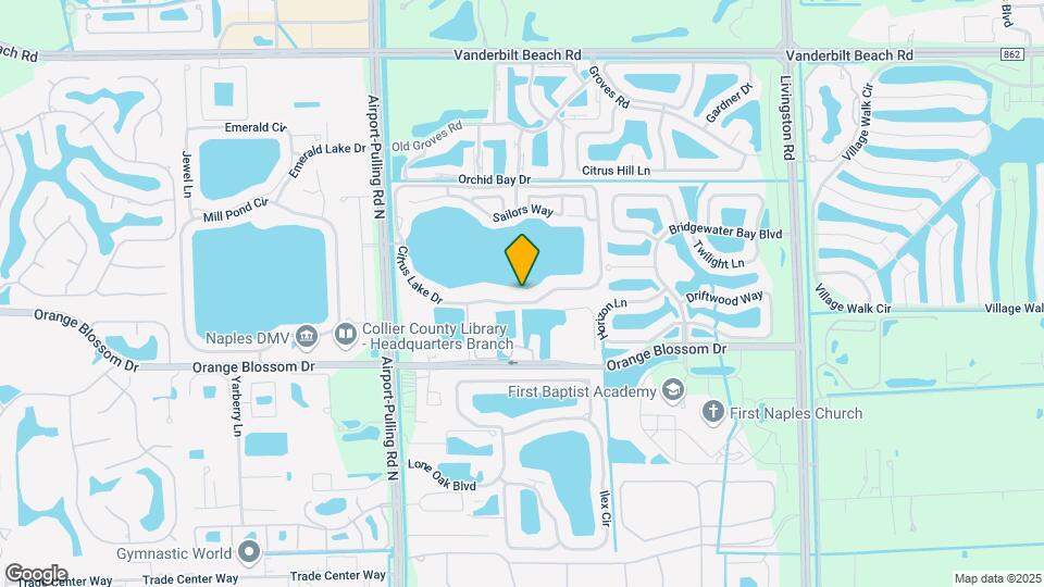 2860 Citrus Lake Dr Map and Location Details
