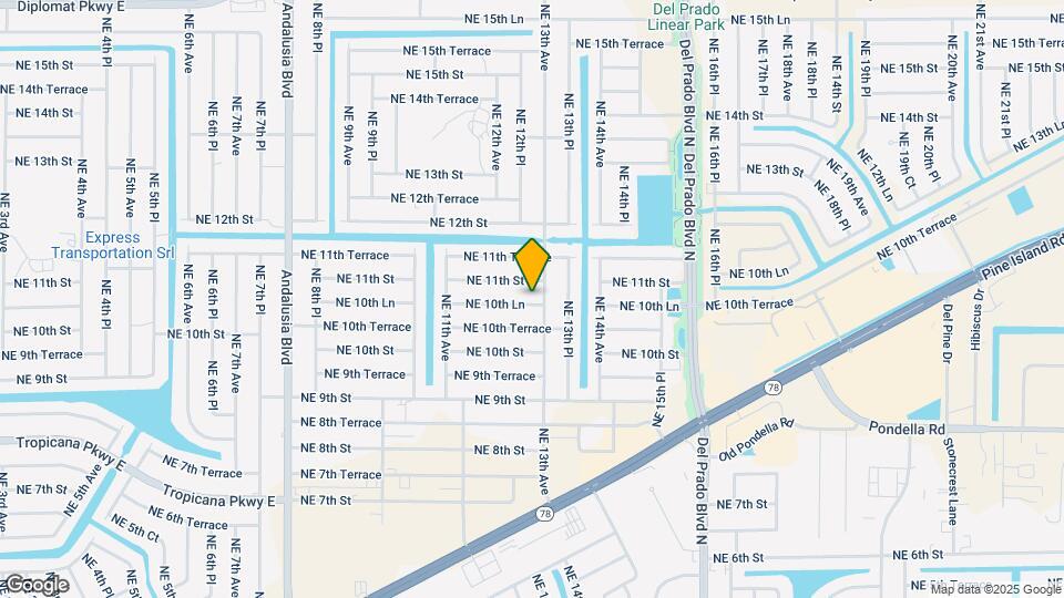 1221 NE 10th Ln Map and Location Details