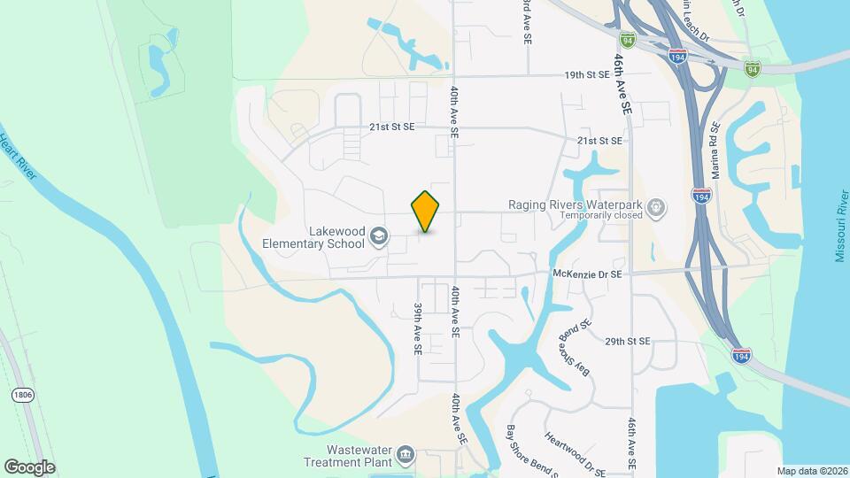 2520 Aquarius Ave SE Map and Location Details