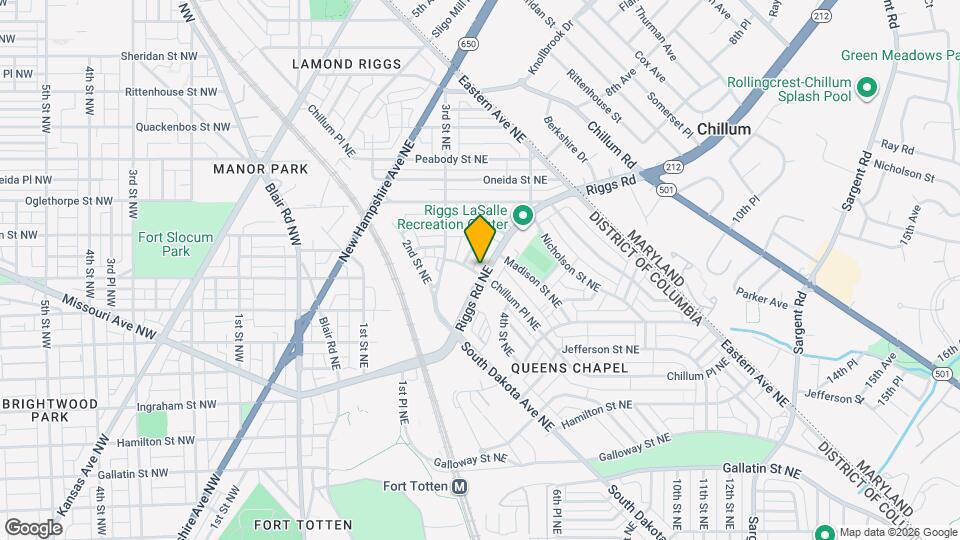400 Riggs Rd NE Map and Location Details