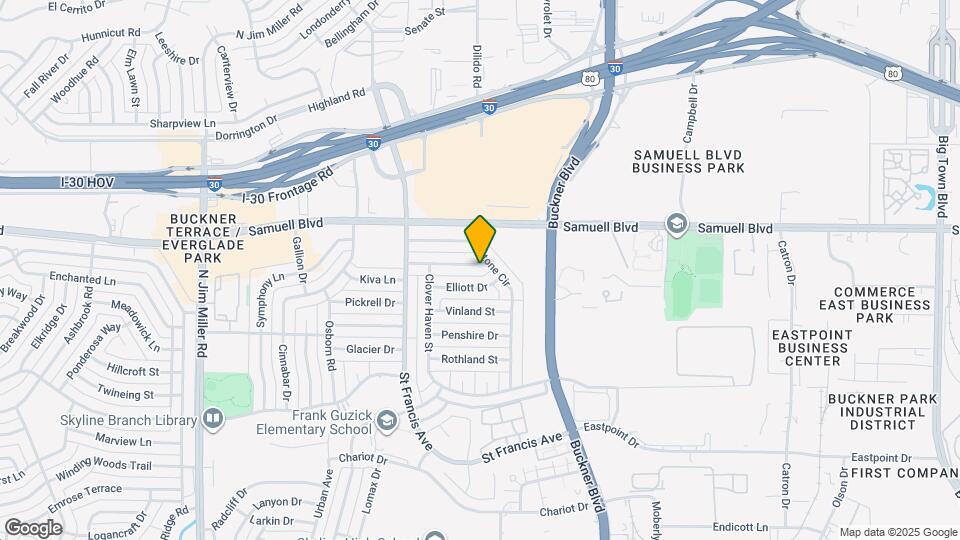 7178 Rolling Fork Dr Map and Location Details