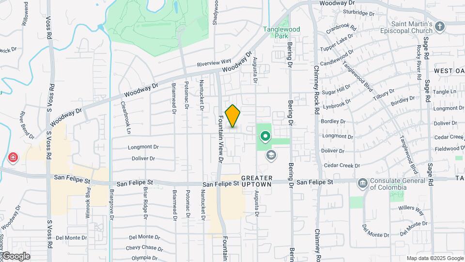 5854 Valley Forge Dr Map and Location Details