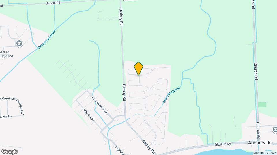 9399 Wharf Dr Map and Location Details