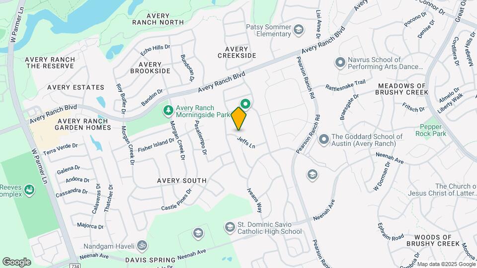 15800 Jeffs Ln Map and Location Details