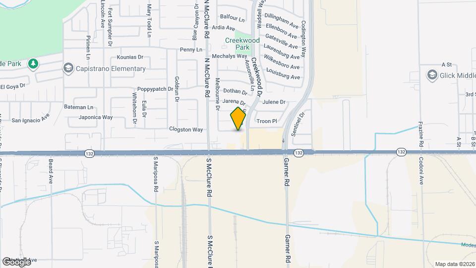 3616 Bayboro Dr Map and Location Details