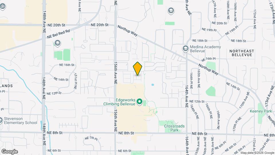 1438 158th Ct NE Map and Location Details