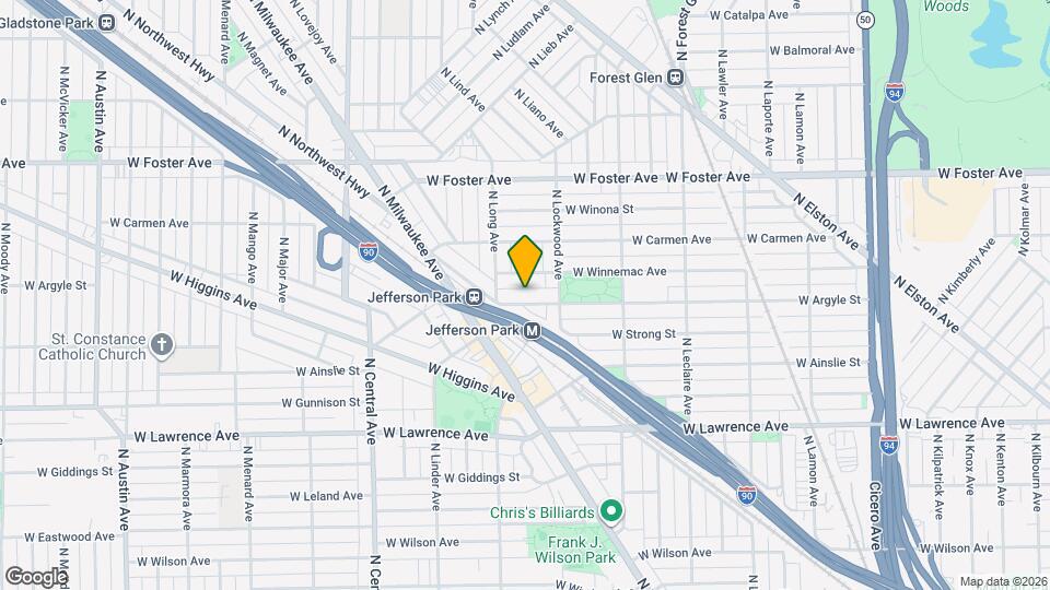 5334 W Argyle St, Unit 2 Mapa y Detalles de la Ubicación