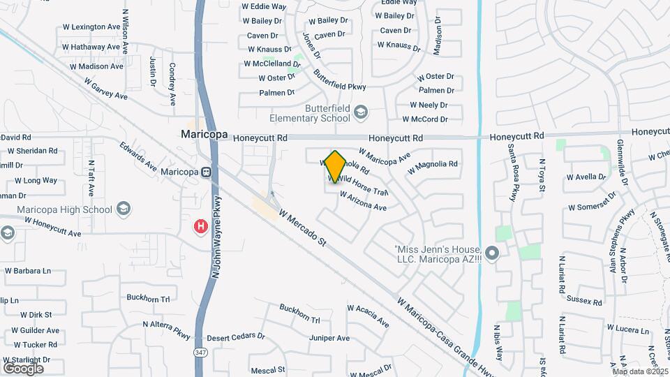 43910 W Arizona Ave Map and Location Details