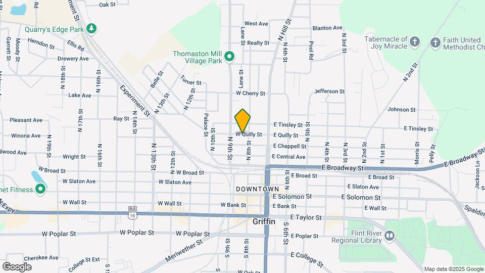 212 W Quilly St Map and Location Details