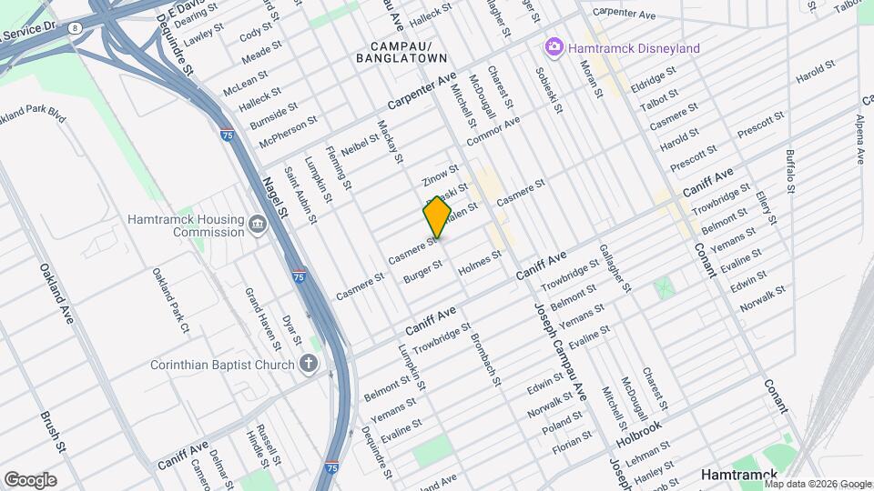 2428 Casmere St, Unit Apartment 1 Mapa y Detalles de la Ubicación